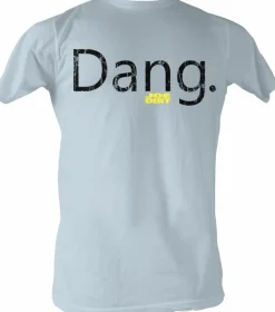 Joe Dirt - DANG! Powder Blue Male T-Shirt