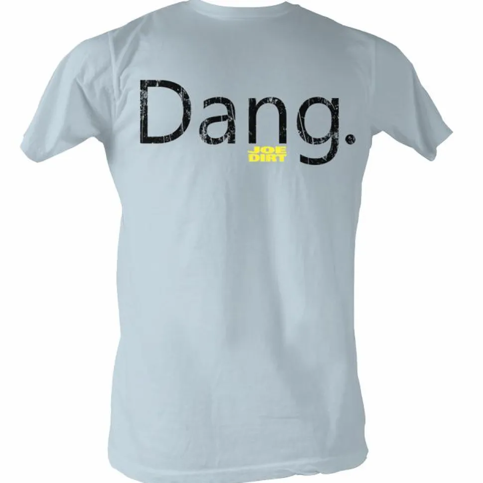 Joe Dirt - DANG! Powder Blue Male T-Shirt