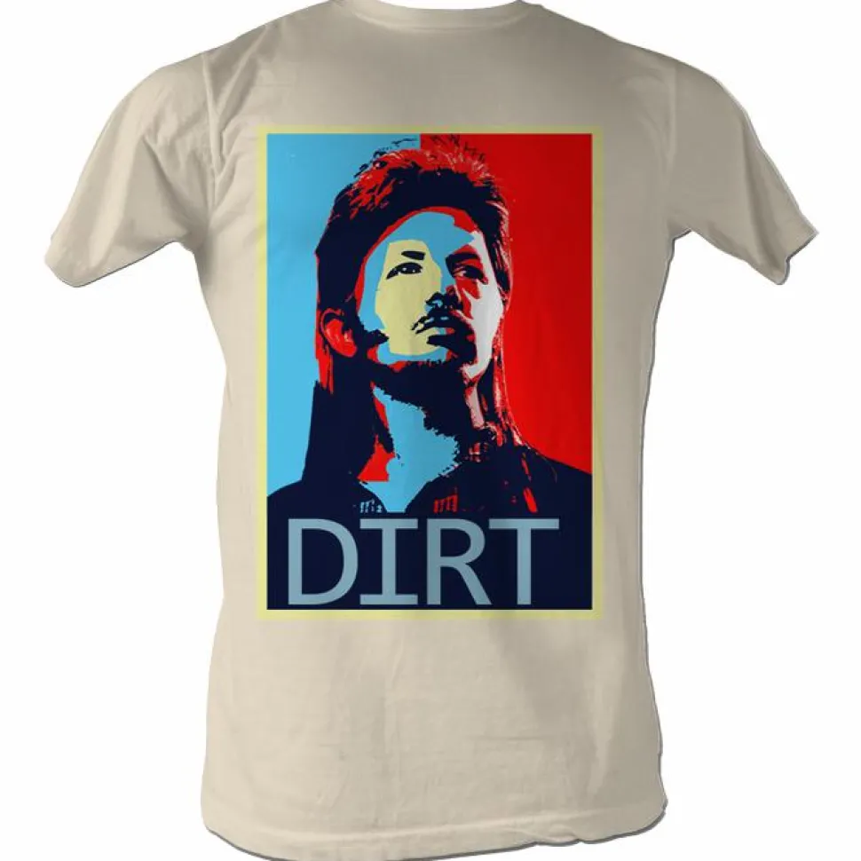 Joe Dirt - Dirtspirational Cream Male T-Shirt