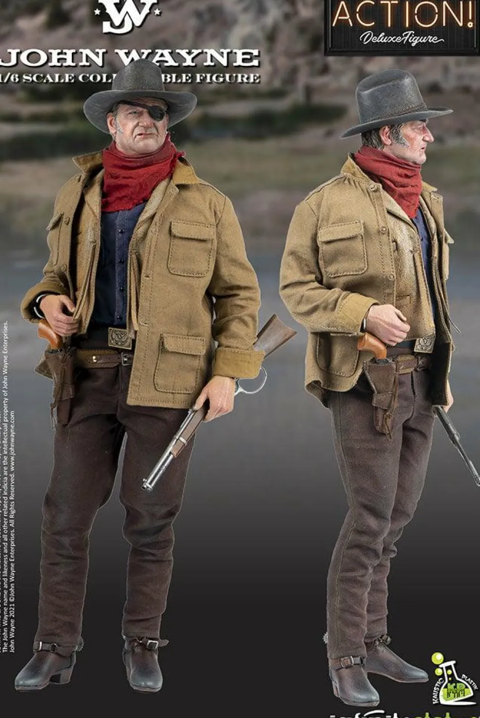 John Wayne - John Wayne 1/6th Scale Action Figure