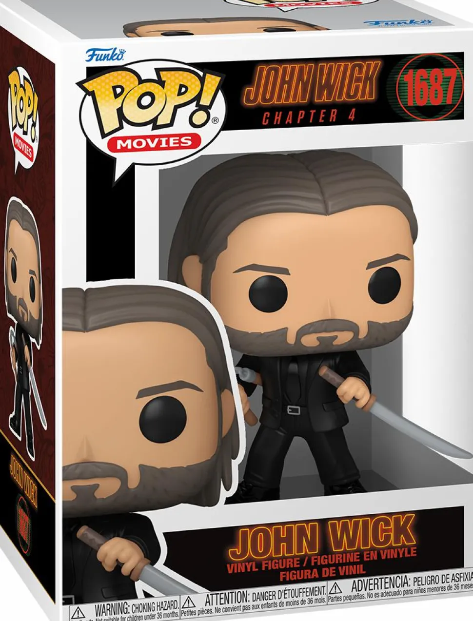 John Wick: Chapter 4 - John Wick with Sword & Nunchucks Pop! Vinyl Figure
