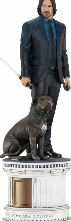John Wick: Chapter 3: Parabellum - John Wick with Dog Milestones 1/6th Scale Statue