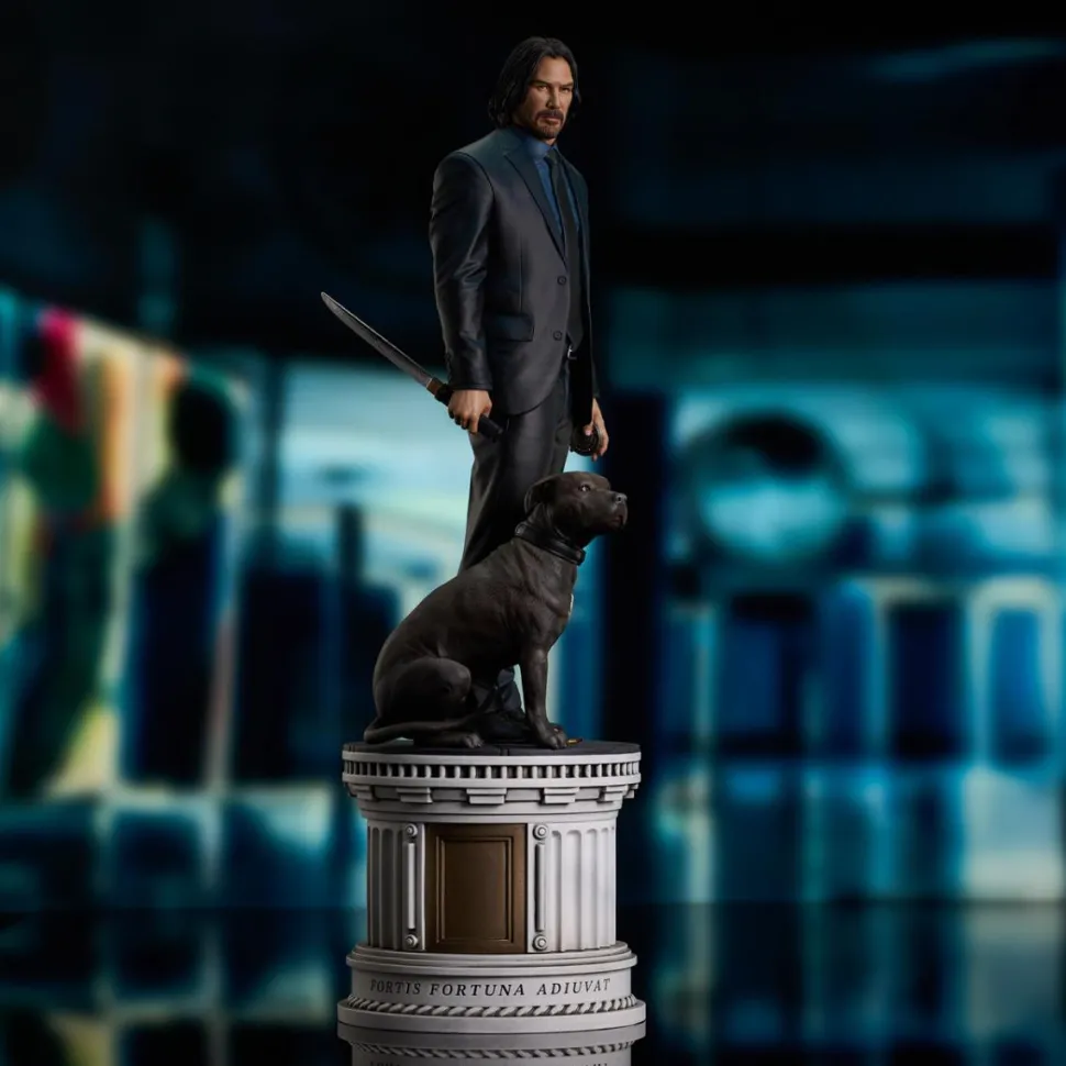 John Wick: Chapter 3: Parabellum - John Wick with Dog Milestones 1/6th Scale Statue
