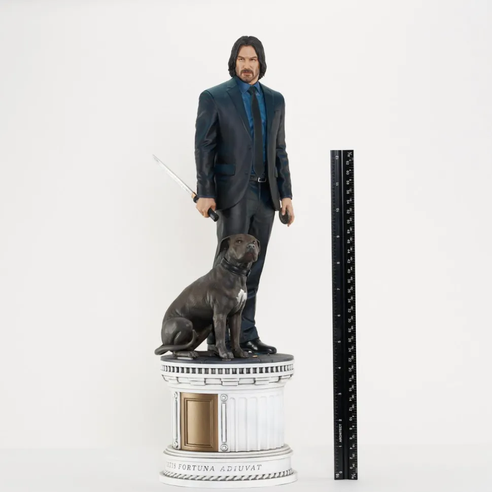 John Wick: Chapter 3: Parabellum - John Wick with Dog Milestones 1/6th Scale Statue