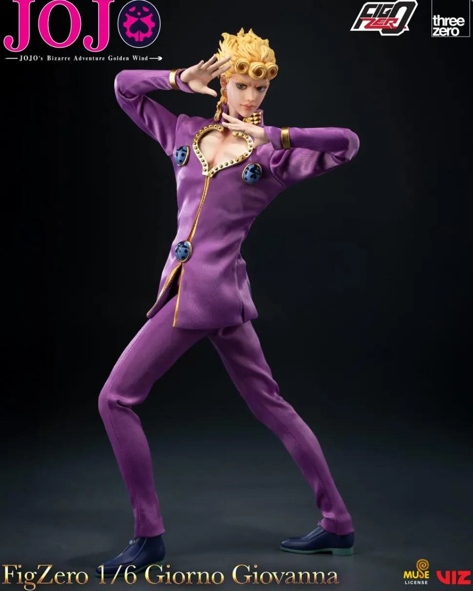 JoJo's Bizarre Adventure: Golden Wind - Giorno Giovanna FigZero 1/6th Scale Action Figure
