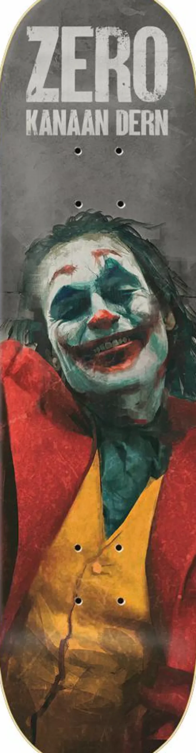 Joker x Zero - Kanaan Dern 8.5" Skateboard Deck (Deck Only)