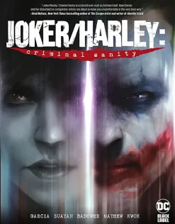 Joker/Harley - Criminal Sanity DC Black Label Hardcover Book