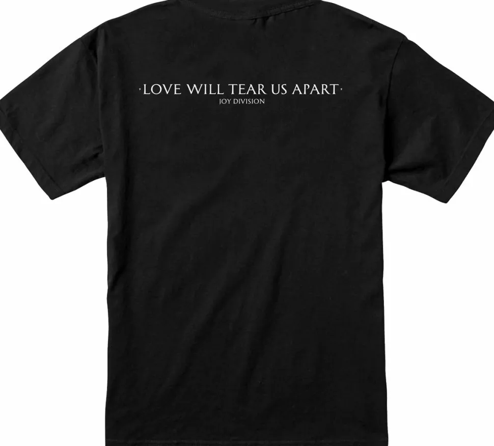 Joy Division - Joy Division x Color Bars Love Will Tear Us Apart Black T-Shirt