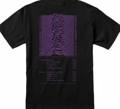 Joy Division - Joy Division x Color Bars Unknown Pleasures Black T-Shirt