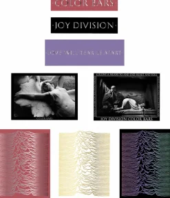 Joy Division - Joy Division x Color Bars Sticker Pack