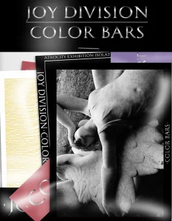 Joy Division - Joy Division x Color Bars Sticker Pack
