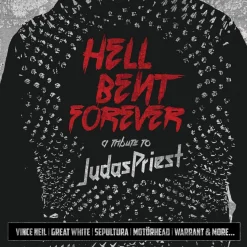 Judas Priest - Hell Bent Forever: A Tribute to Judas Priest LP Vinyl Record (Silver Coloured Vinyl)