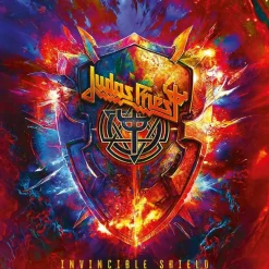 Judas Priest - Invincible Shield 2xLP Vinyl Record (Indie Exclusive Red Coloured Vinyl)