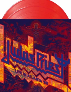 Judas Priest - Live in Atlanta '82 2xLP Vinyl Record (2025 Record Store Day Exclusive Red Coloured Vinyl)