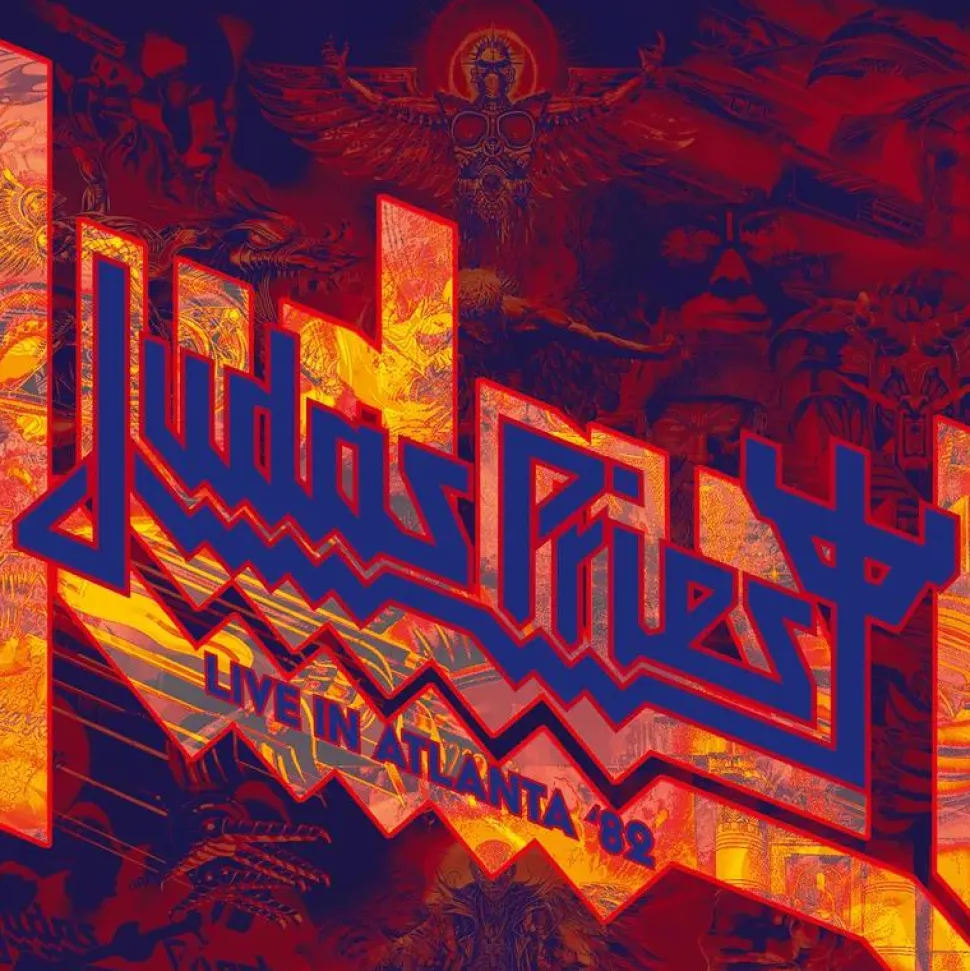 Judas Priest - Live in Atlanta '82 2xLP Vinyl Record (2025 Record Store Day Exclusive Red Coloured Vinyl)