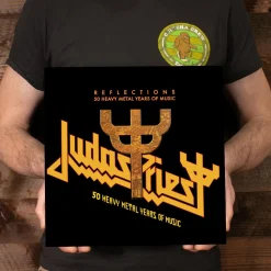 Judas Priest - Reflections: 50 Heavy Metal Years Of Music 2xLP Vinyl Record (Red Coloured Vinyl)