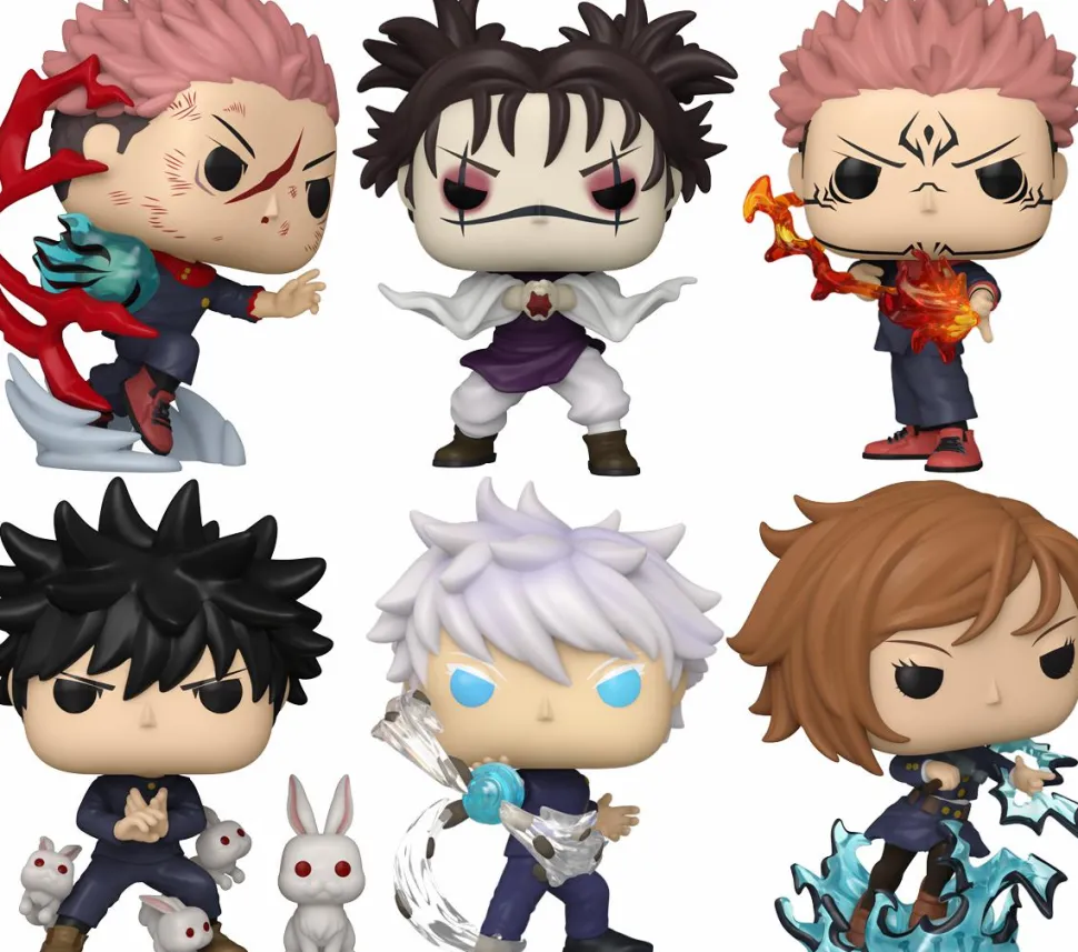 Jujutsu Kaisen - Cursed Energy Pop! Vinyl Bundle (Set of 6)
