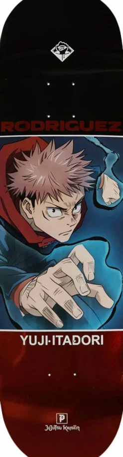 Jujutsu Kaisen - Jujutsu Kaisen x Primitive Yuji Rodriguez 8.5" Skateboard Deck (Deck Only)