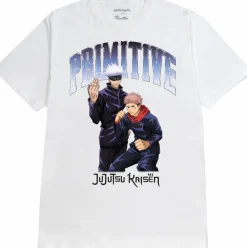 Jujutsu Kaisen - Jujutsu Kaisen x Primitive Duo White T-Shirt