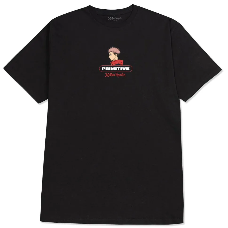 Jujutsu Kaisen - Jujutsu Kaisen x Primitive Yuji Black T-Shirt