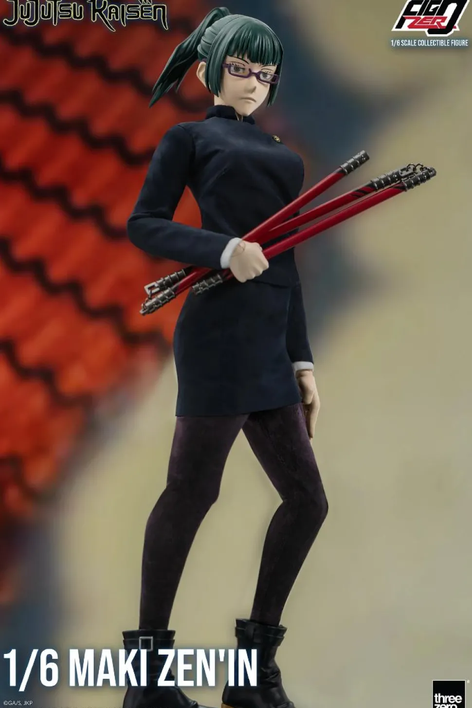 Jujutsu Kaisen - Maki Zen'in FigZero 1/6th Scale Action Figure