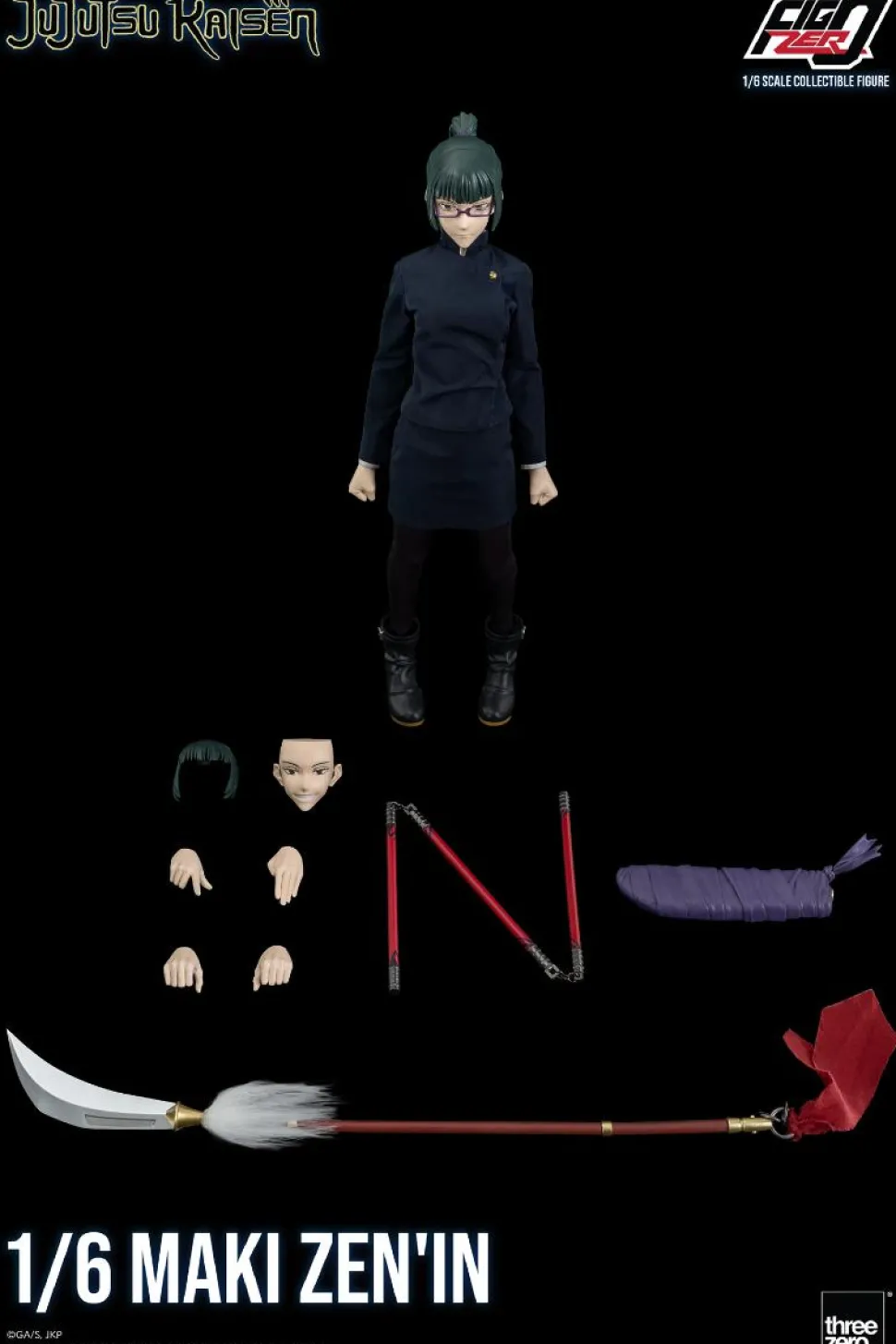 Jujutsu Kaisen - Maki Zen'in FigZero 1/6th Scale Action Figure