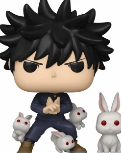Jujutsu Kaisen - Megumi Fushiguro with Rabbit Pop! Vinyl Figure