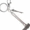 Jujutsu Kaisen - Nobara's Hammer & Nails Pewter Keychain