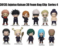 Jujutsu Kaisen - Series 4 3D Figural Foam Bag Clip Blind Bag (Display of 24)