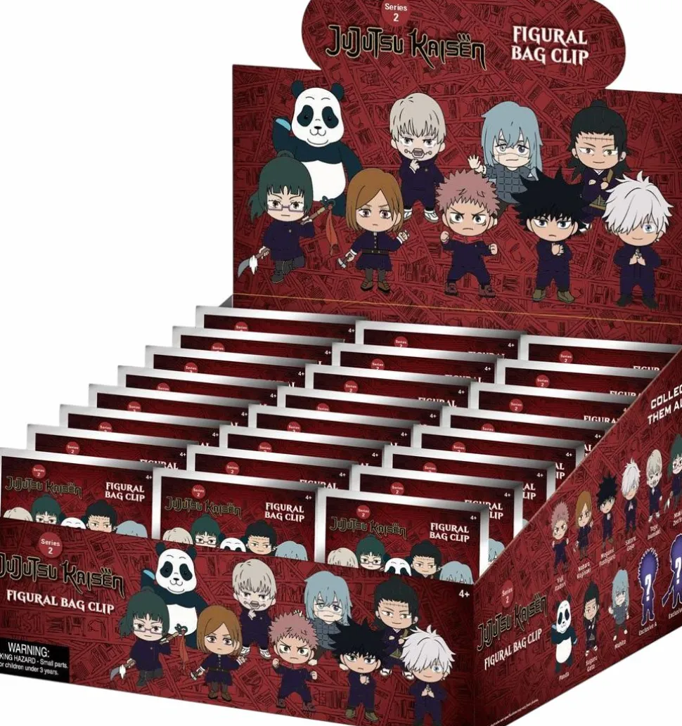 Jujutsu Kaisen - Series 02 3D Figural Foam Bag Clip Blind Bag (Display of 24)