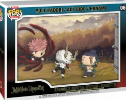 Jujutsu Kaisen - Yuji Itadori, Aoi Todo & Hanami Deluxe Pop! Moment Vinyl Figure