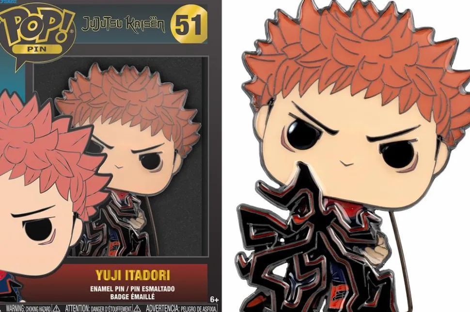 Jujutsu Kaisen - Yuji Itadori 4" Pop! Enamel Pin