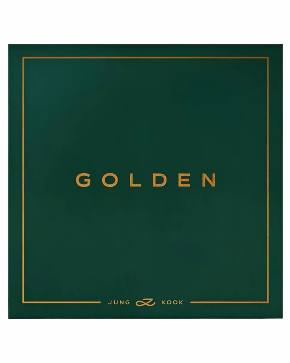 Jungkook - Golden LP Vinyl Record (Gold Coloured Vinyl)