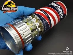 Jurassic Park - Barbasol Cryogenics Canister 1:1 Scale Life-Size Prop Replica