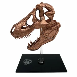 Jurassic Park - Bronze T-Rex Skull 6" Scaled Prop Replica