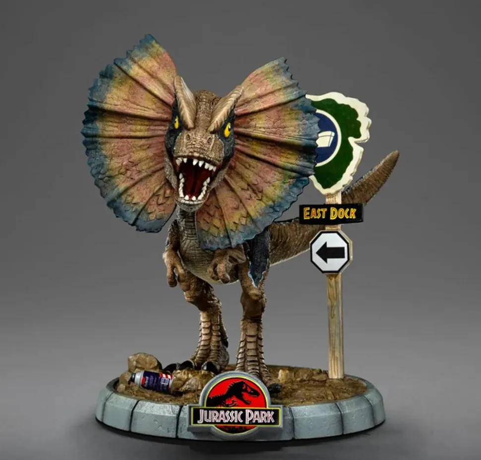 Jurassic Park - Dilophosaurus MiniCo 6" Vinyl Figure