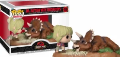 Jurassic Park - Dr. Ellie Sattler with Triceratops Movie Moments Pop! Vinyl Figure