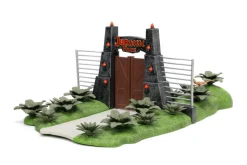 Jurassic Park - Jurassic Park Gate with Jeep Wrangler & Ford Explorer Nano Hollywood Rides Nano Scene 1.65