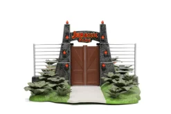 Jurassic Park - Jurassic Park Gate with Jeep Wrangler & Ford Explorer Nano Hollywood Rides Nano Scene 1.65