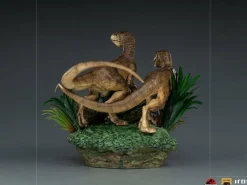 Jurassic Park - Just the Two Raptors Deluxe 1/10th Scale Statue