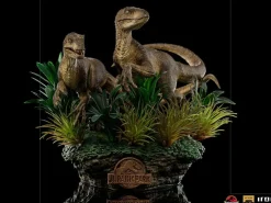 Jurassic Park - Just the Two Raptors Deluxe 1/10th Scale Statue