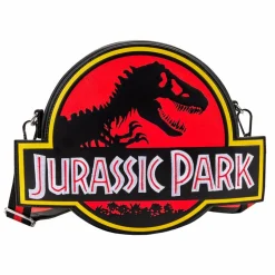 Jurassic Park - Logo 9” Faux Leather Crossbody Bag