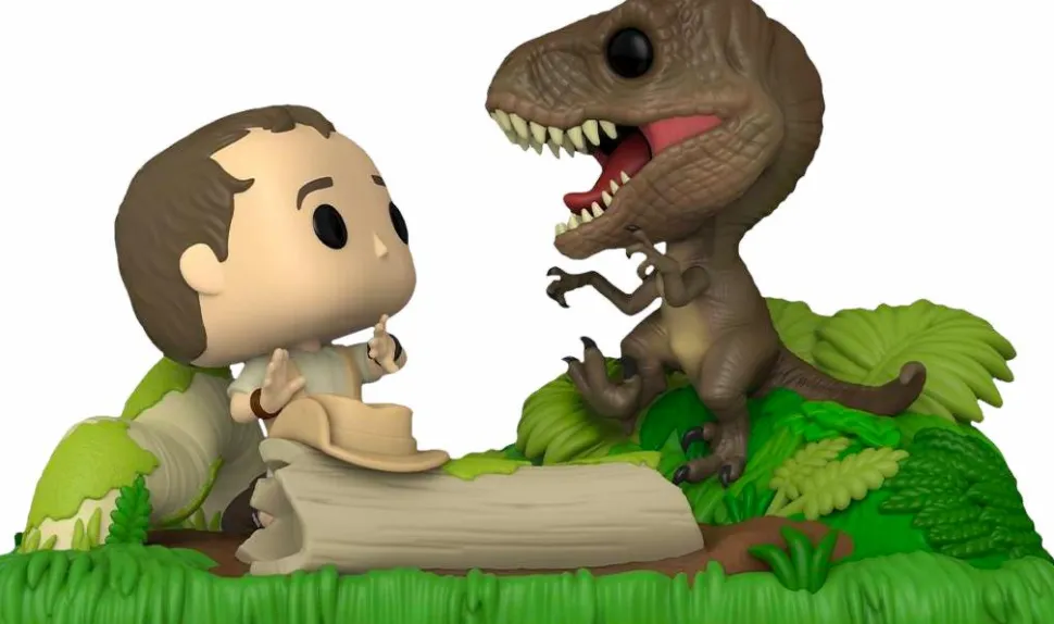 Jurassic Park - Muldoon Raptor Hunt Movie Moments Pop! Vinyl Figure