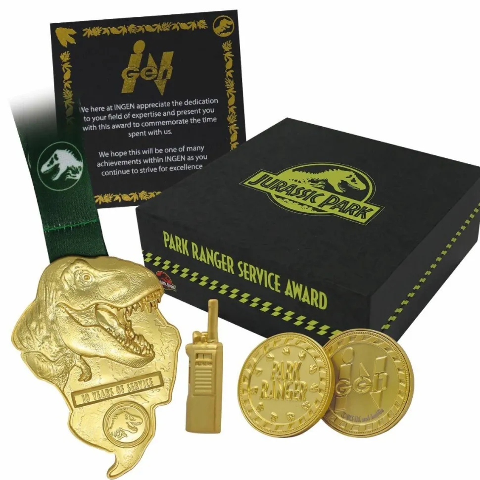Jurassic Park - Park Ranger Service Award Limited Edition Replica