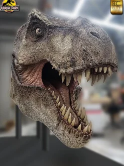 Jurassic Park - Screen Used T-Rex Head Reproduction 1:1 Scale Life-Size Prop Replica