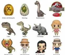Jurassic Park - Series 1 3D Figural Foam Bag Clip Blind Bag (Single Unit)