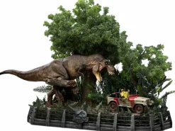 Jurassic Park - T-Rex Chase Demi Art Scale 1/20th Scale Diorama Statue