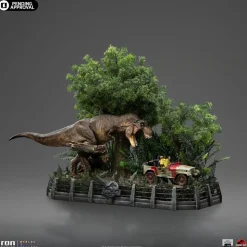 Jurassic Park - T-Rex Chase Demi Art Scale 1/20th Scale Diorama Statue