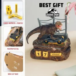 Jurassic Park - T-Rex 3D Perpetual Calendar