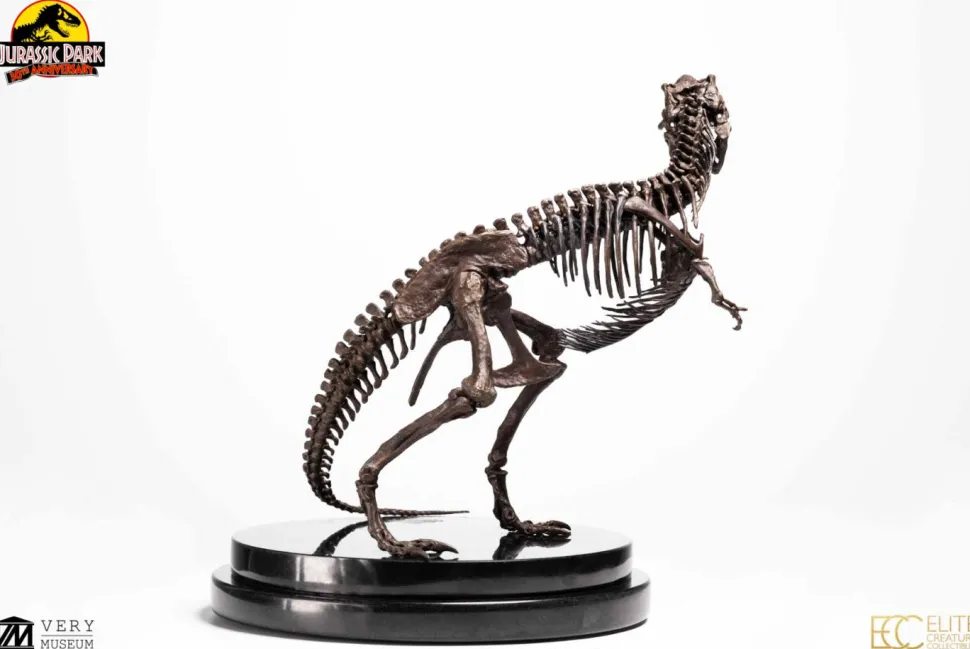 Jurassic Park - T-Rex Skeleton (Visitor Center Rotunda) 30th Anniversary 1/24th Scale Bronze Statue Replica